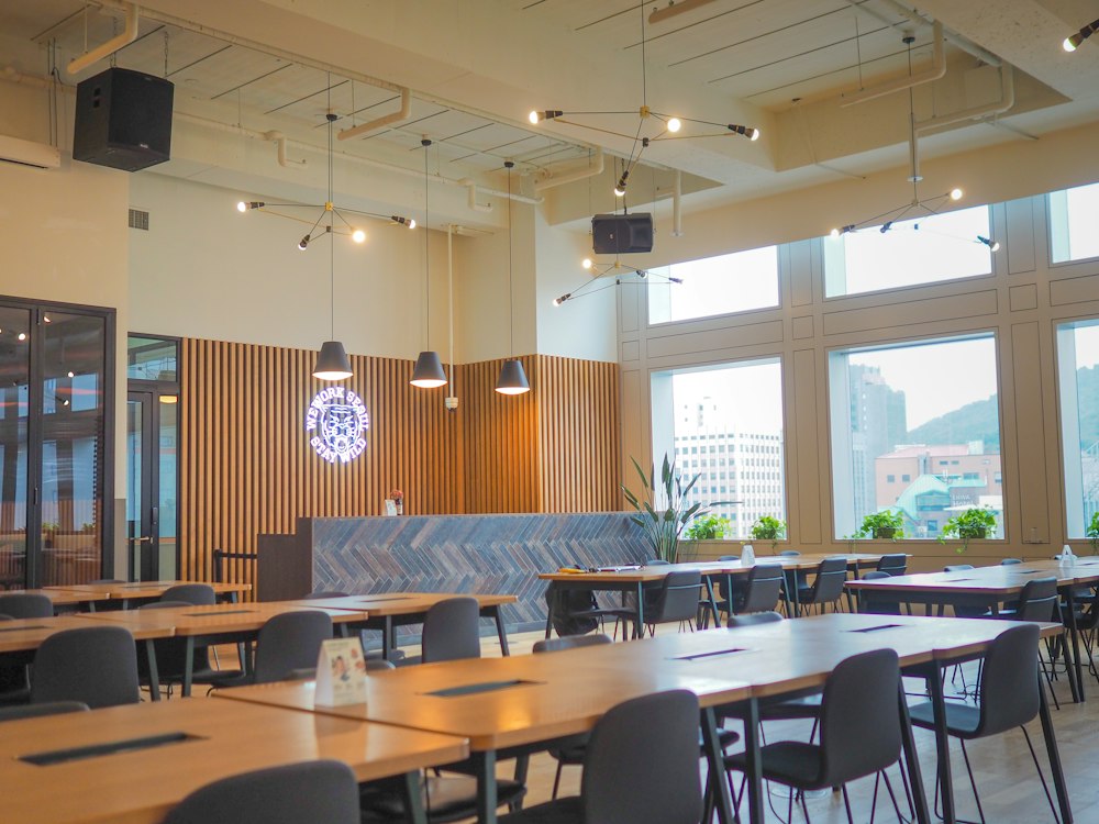 Clean professional restaurant kitchen